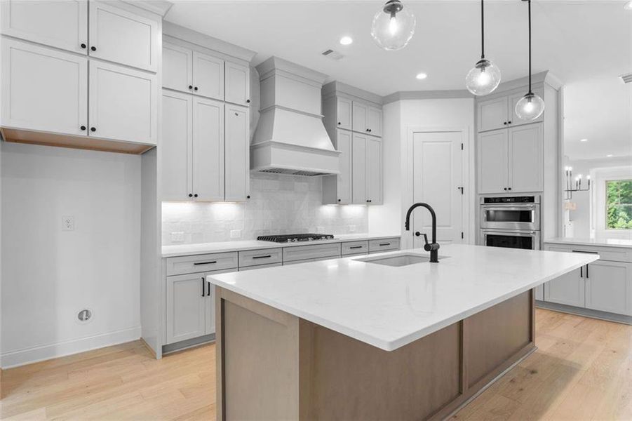 Furnished interior view inside a new home in , Senoia (Image 10).