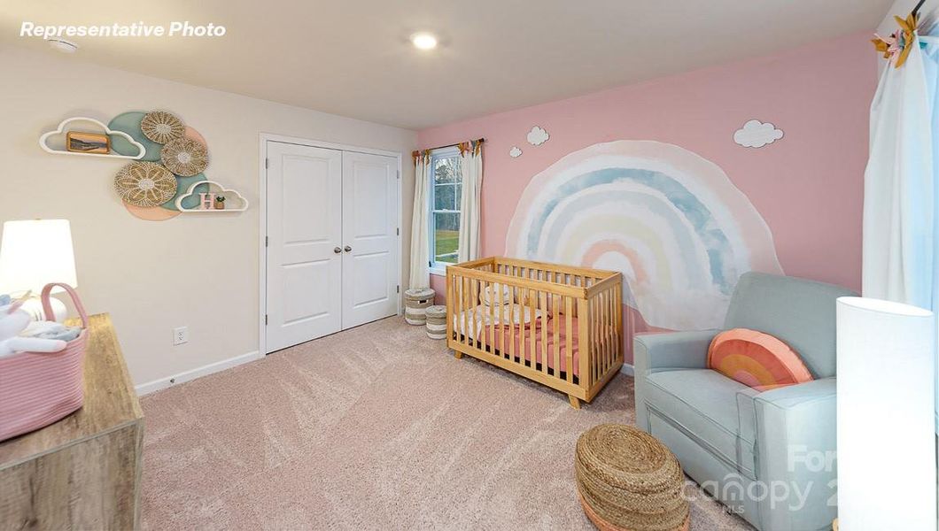 Furnished interior view inside a new home in Blackstone Bay Townhomes, Sherrills Ford (Image 27).