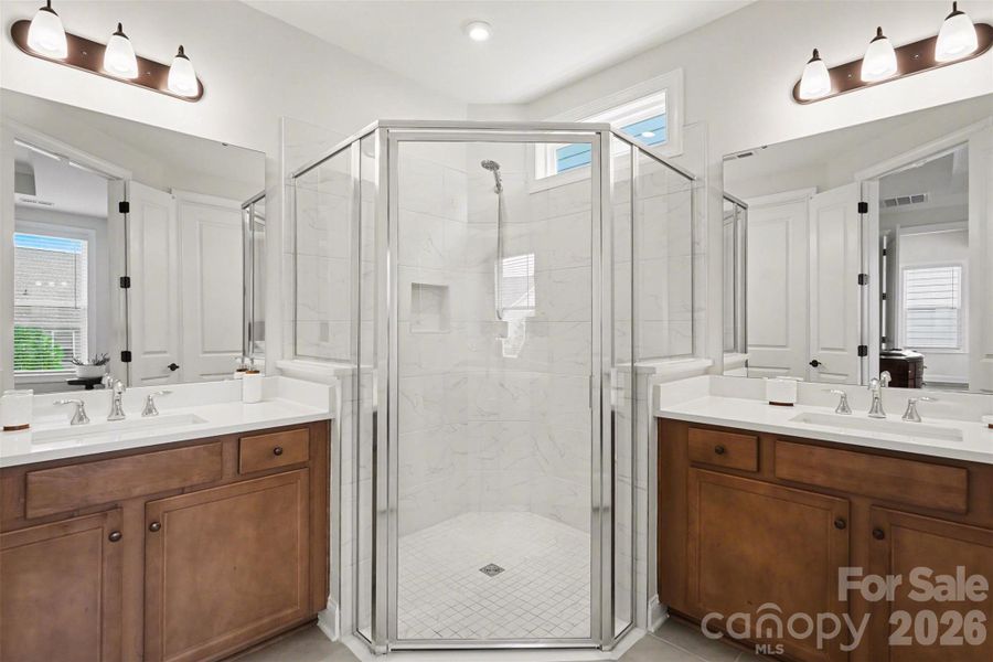 Furnished interior view inside a new home in , Charlotte (Image 29). Furnished interior view inside a new home in , Charlotte (Image 29).