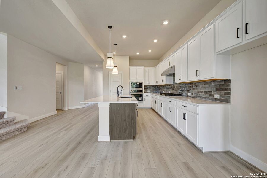 Furnished interior view inside a new home in The Crossvine 55’, Schertz (Image 7).