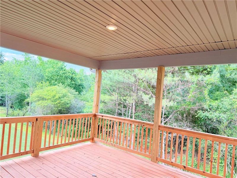 Exterior details and patio area of a home in Magnolia Villas, Cornelia (Image 4).