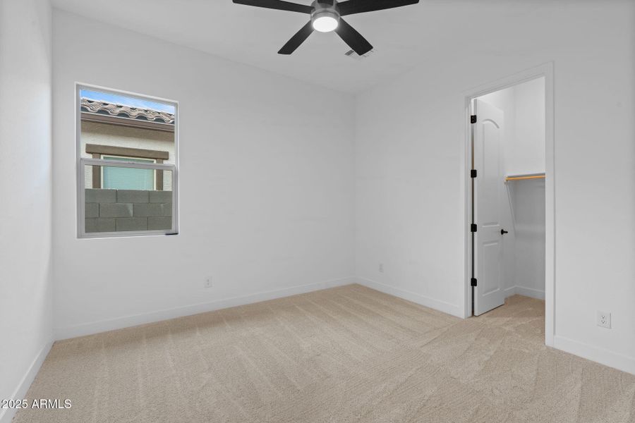 Bedroom 3 w/ Walk-In Closet