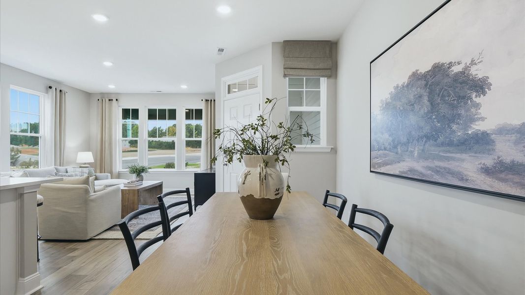 Representative furnished interior of a home built from the Winchester by DRB Homes in Mason Grove, Franklinton (Image 33).