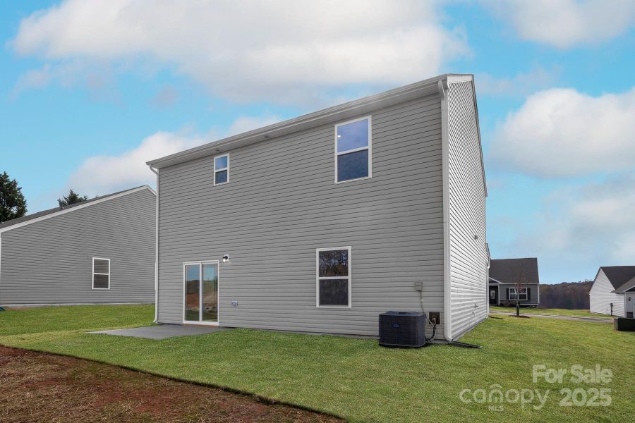 Exterior details and patio area of a home in , Winston-Salem (Image 3). Exterior details and patio area of a home in , Winston-Salem (Image 3).