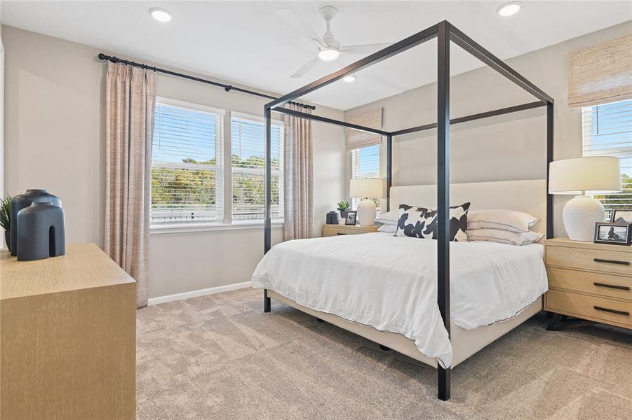 Furnished interior view inside a new home in Waterset, Apollo Beach (Image 10).