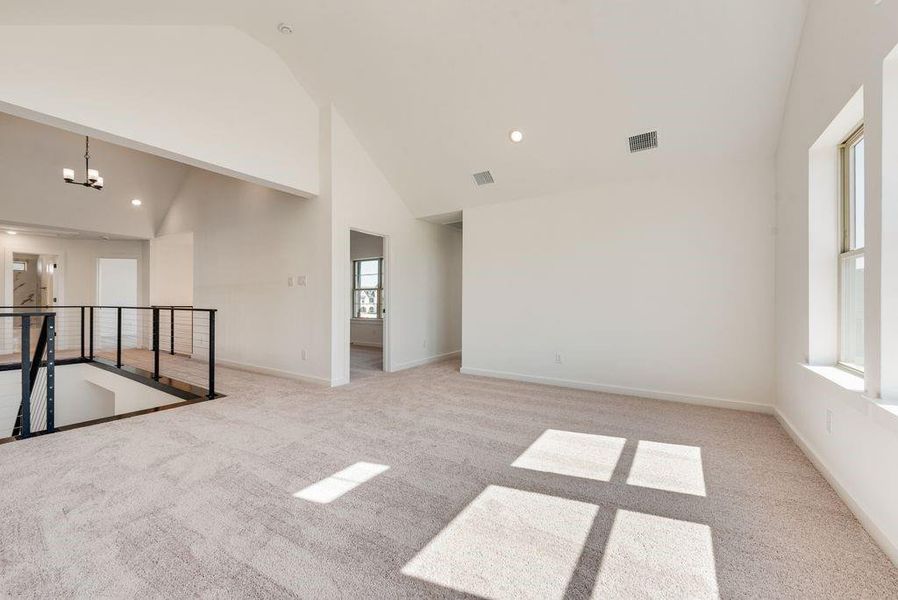 Spacious, unfurnished interior of a new home in Chatham Reserve, Providence Village (Image 30).