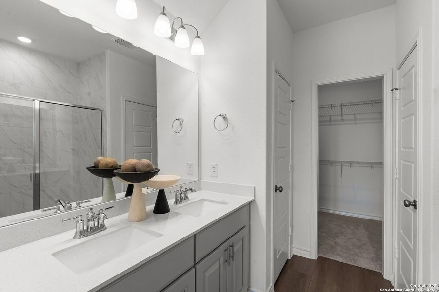 Furnished interior view inside a new home in Dove Song, Marion (Image 5).