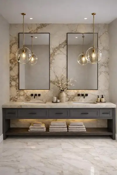 Furnished interior view inside a new home in , Southlake (Image 4).