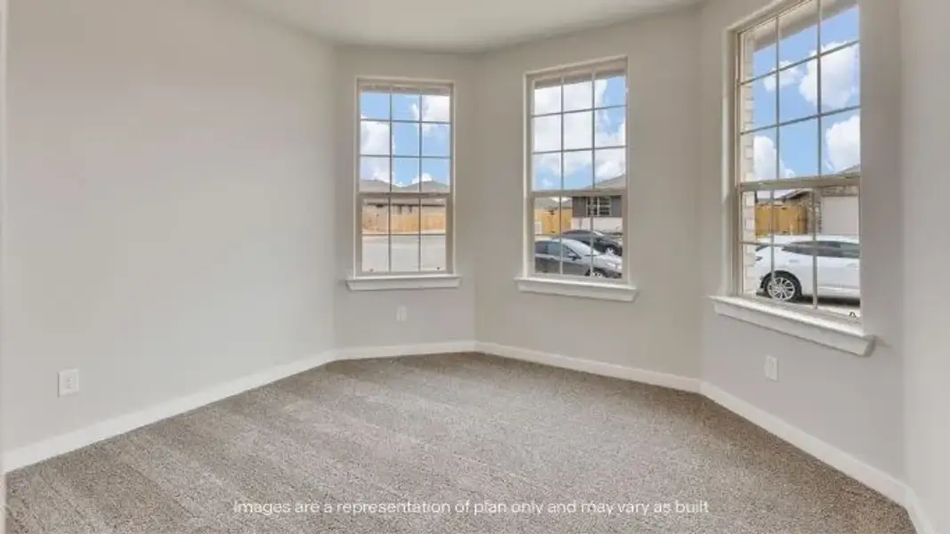 Spacious, unfurnished interior of a new home in Homestead at Parks Bell Ranch, Odessa (Image 21).