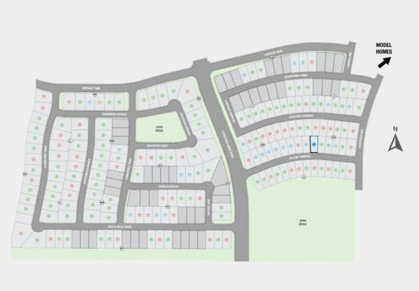 The Ridge at Northlake Site Map The Ridge at Northlake Site Map