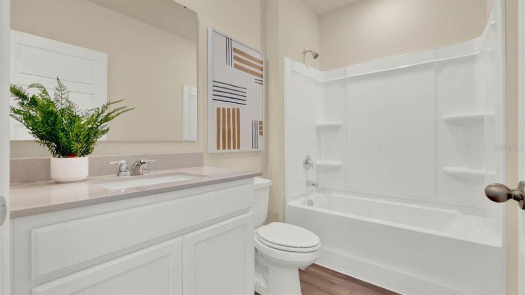 Furnished interior view inside a new home in Ironwood, Daytona Beach (Image 27).
