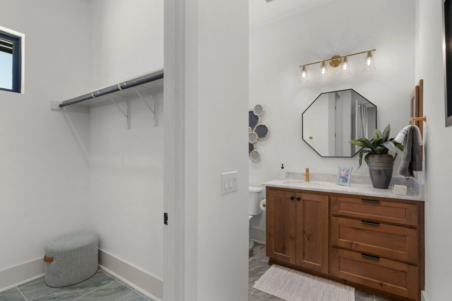 Furnished interior view inside a new home in Belle Oaks, Bulverde (Image 43).