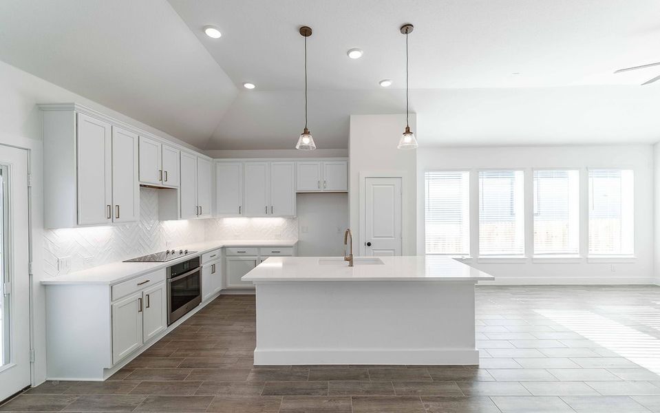 Furnished interior view inside a new home in Sanctuary, Salado (Image 3).