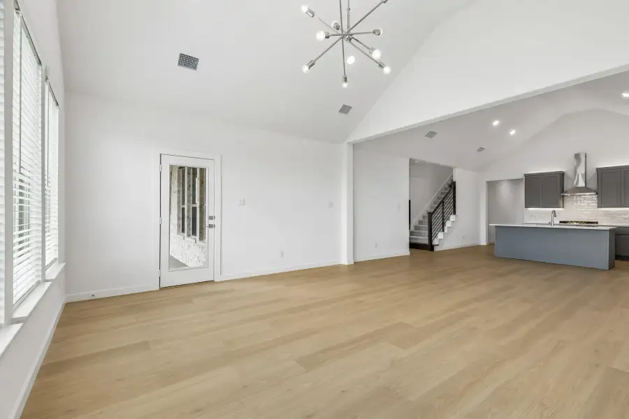 First Floor in the Claret home plan by Trophy Signature Homes – REPRESENTATIVE PHOTO