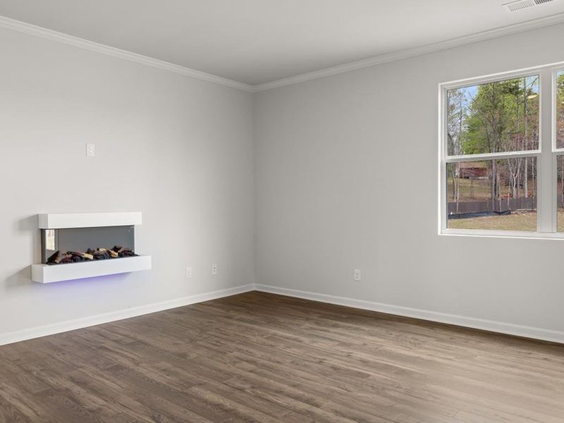 Spacious, unfurnished interior of a new home in Thompson Ridge, Dallas (Image 35). Spacious, unfurnished interior of a new home in Thompson Ridge, Dallas (Image 35).
