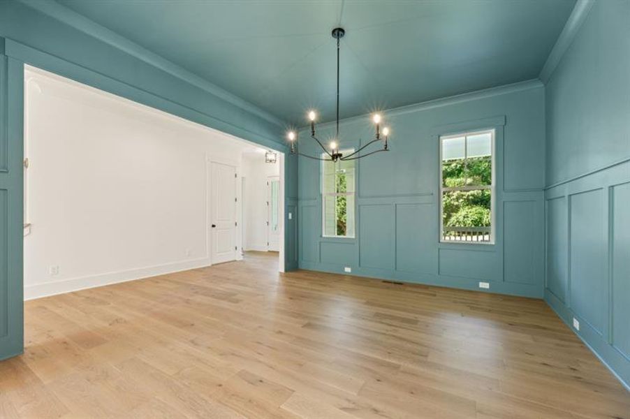 Spacious, unfurnished interior of a new home in White Post on Lake Lanier, Gainesville (Image 23).