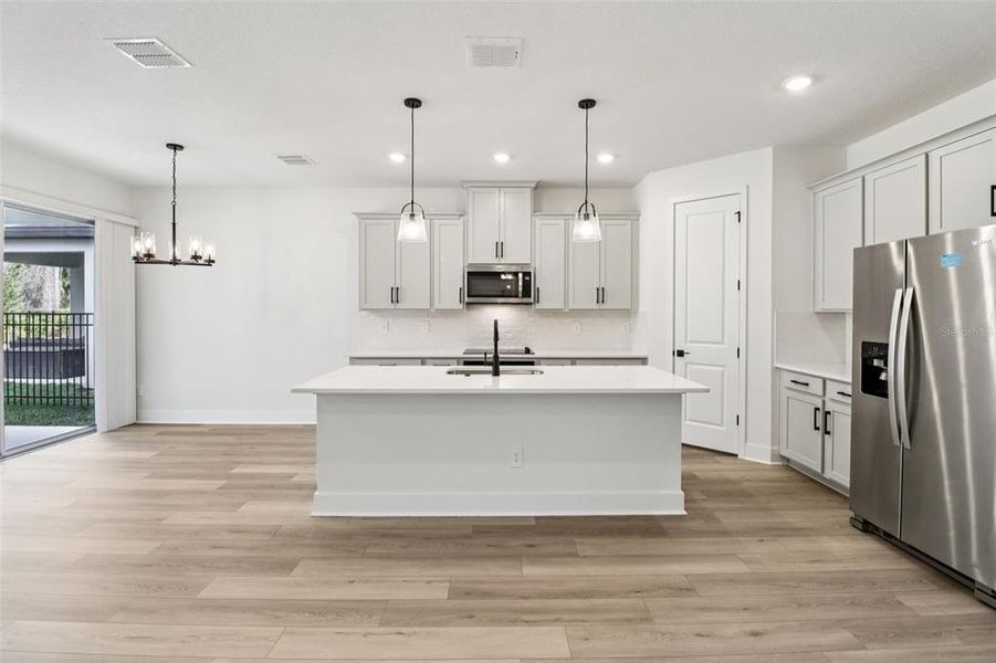 Furnished interior view inside a new home in Cyrene at Minneola, Minneola (Image 3).