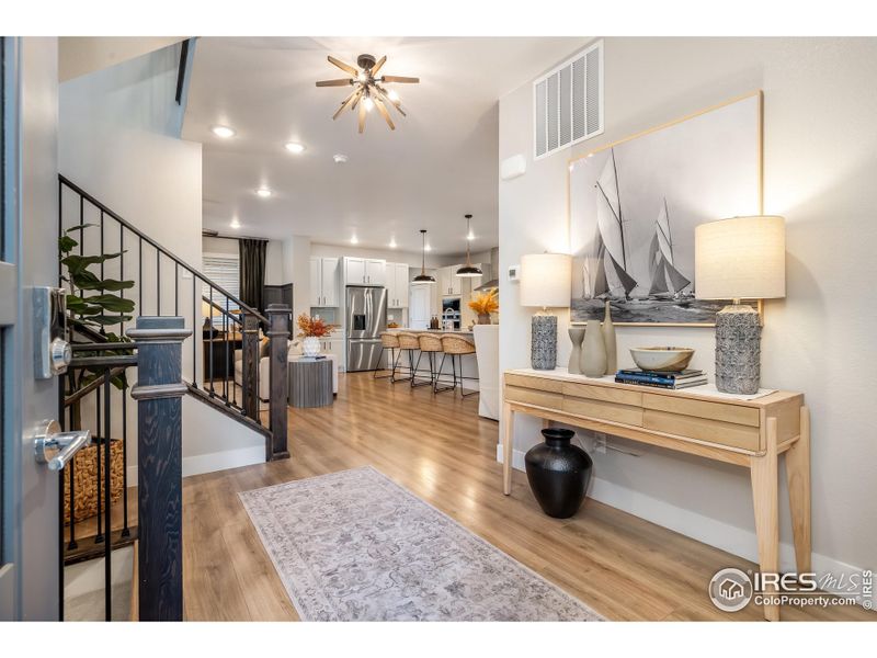 Furnished interior view inside a new home in , Windsor (Image 11).