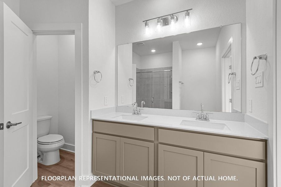 Furnished interior view inside a new home in Magnolia Ridge, Magnolia (Image 11).