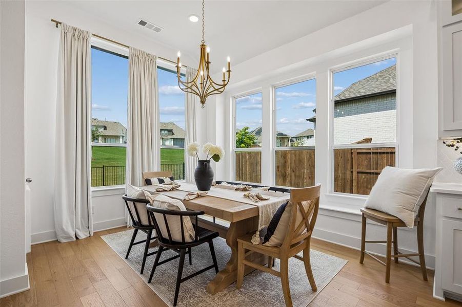 Furnished interior view inside a new home in Devonshire, Forney (Image 21).