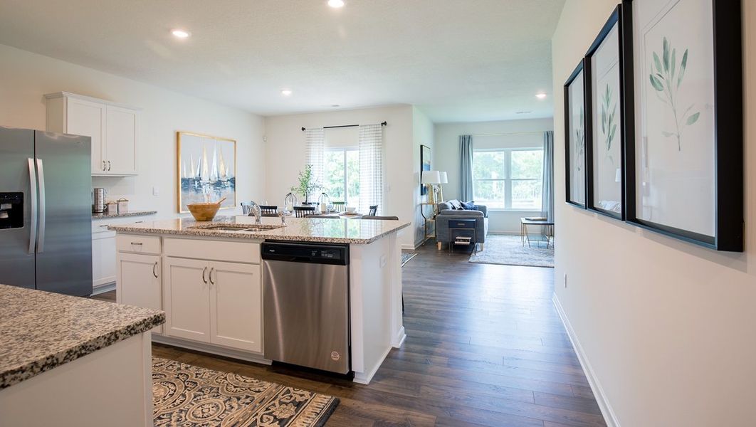 Representative furnished interior of a home built from the Cali by D.R. Horton in Huntington Estates, Millington (Image 5).