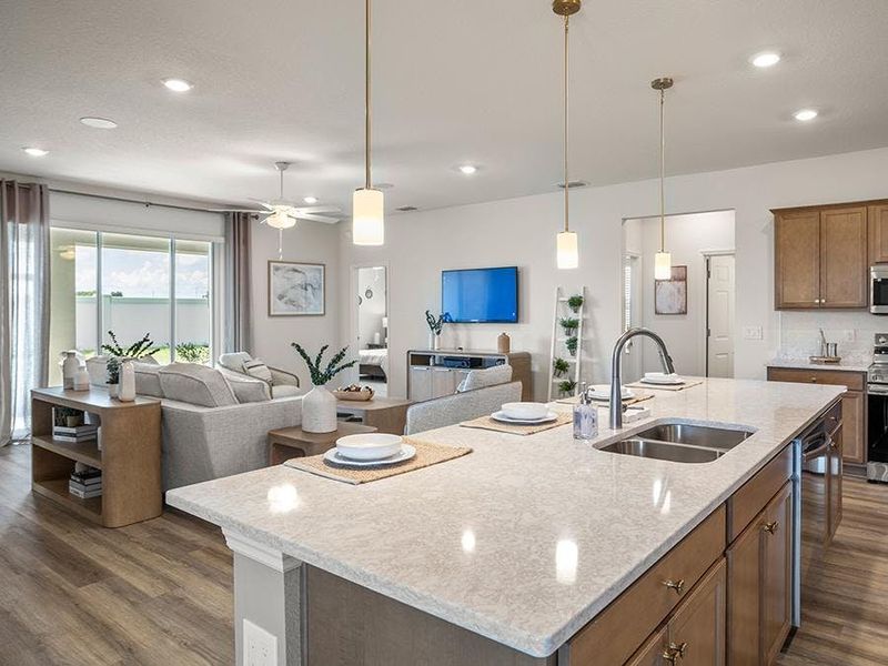 Your new Summerlyn II offers a modern, open layout - Summerlyn ll home plan by Highland Homes