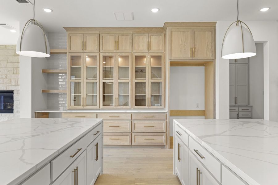 Representative furnished interior of a home built from the 7061 by Tradition Homes in Mustang Lakes, McKinney (Image 8).