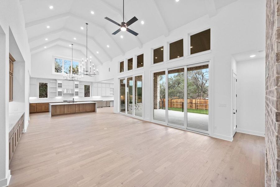 Spacious, unfurnished interior of a new home in Parkside On The River, Georgetown (Image 10).