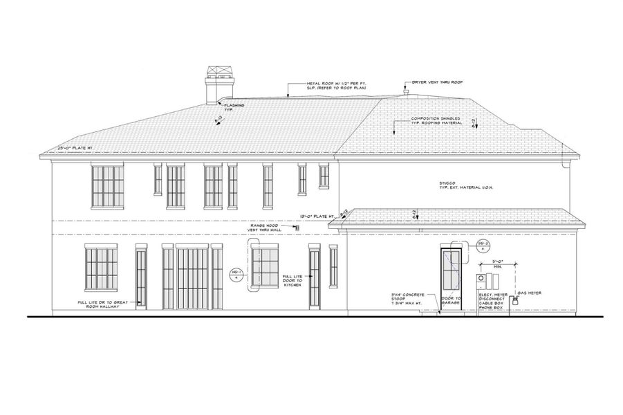 Left Side Elevation!