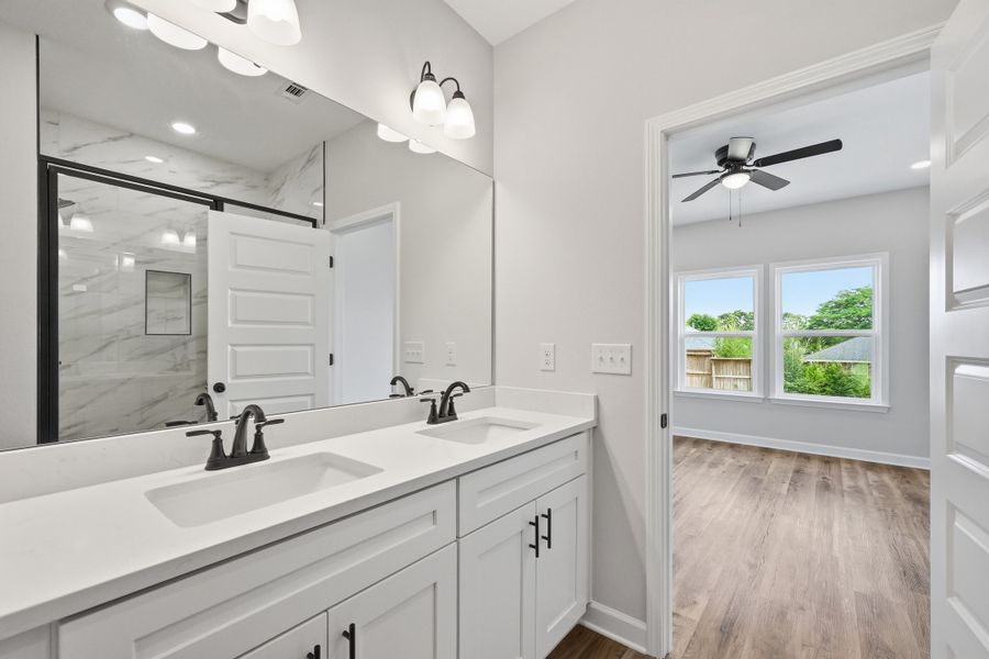 Furnished interior view inside a new home in Barton's Bend, Crestview (Image 6).