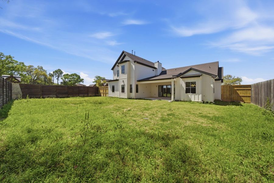 Exterior details and patio area of a home in , Tomball (Image 25).