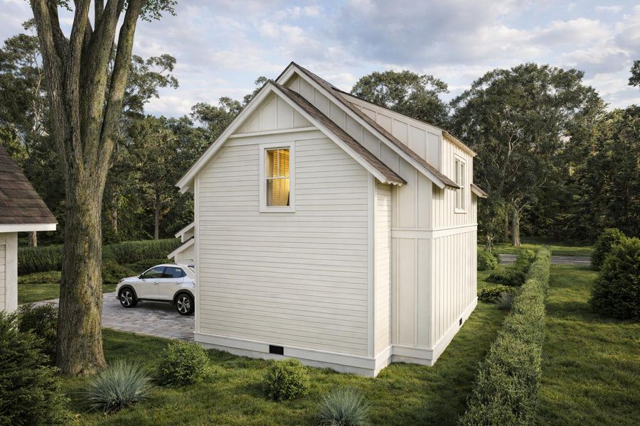 Front exterior of a new home in , Mount Pleasant, SC, highlighting curb appeal (Image 8).