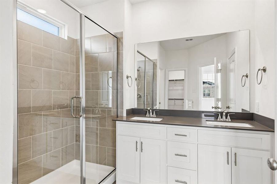 Furnished interior view inside a new home in AnaCapri, Anna (Image 9).