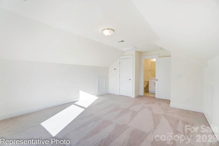 Spacious, unfurnished interior of a new home in Enclave at Riverdale, Huntersville (Image 36).