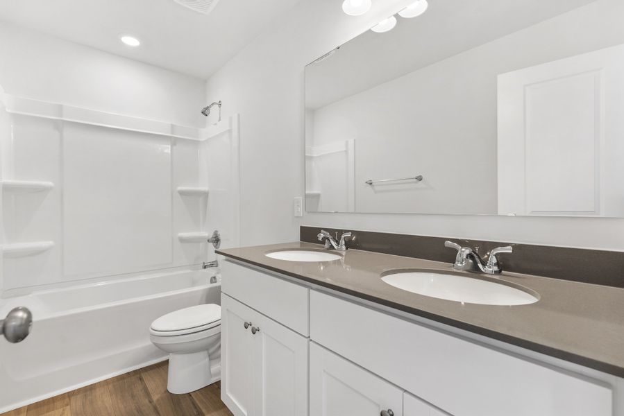 Furnished interior view inside a new home in Mayfair Village, Spartanburg (Image 11). Furnished interior view inside a new home in Mayfair Village, Spartanburg (Image 11).