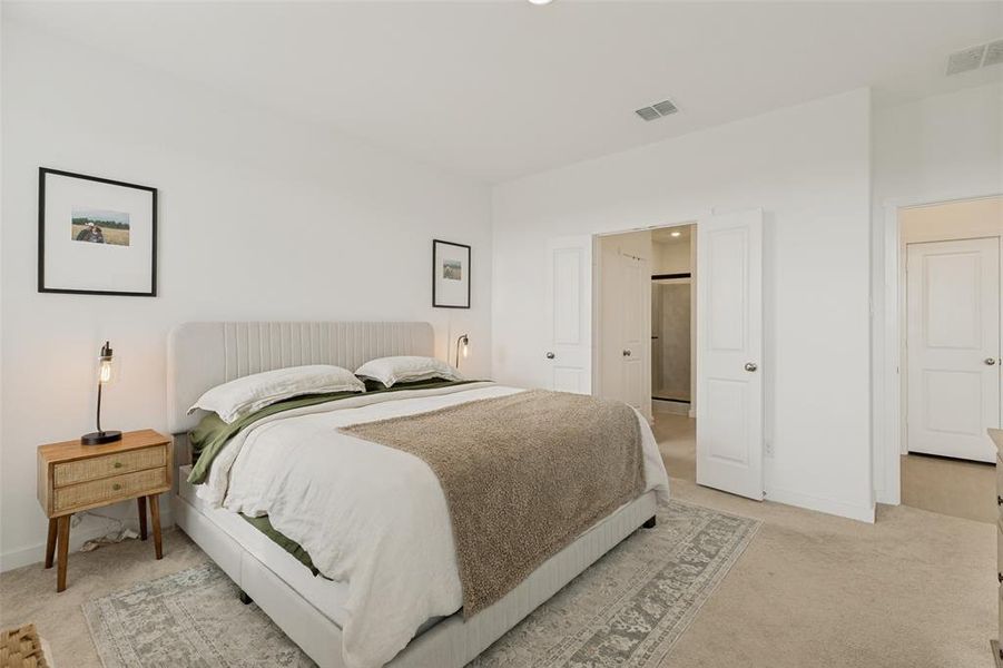 Furnished interior view inside a new home in Legacy Hills, Celina (Image 13).