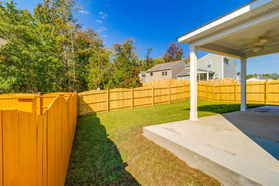 Exterior details and patio area of a home in Killians Crossing, Blythewood (Image 4).