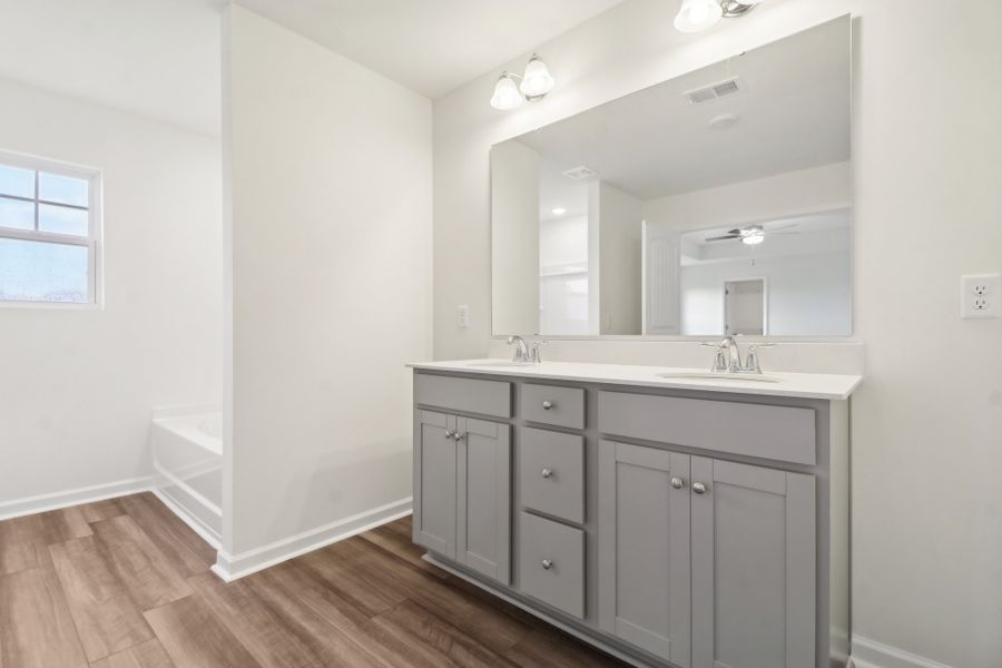 Furnished interior view inside a new home in Portrait Hills, Aiken (Image 3).