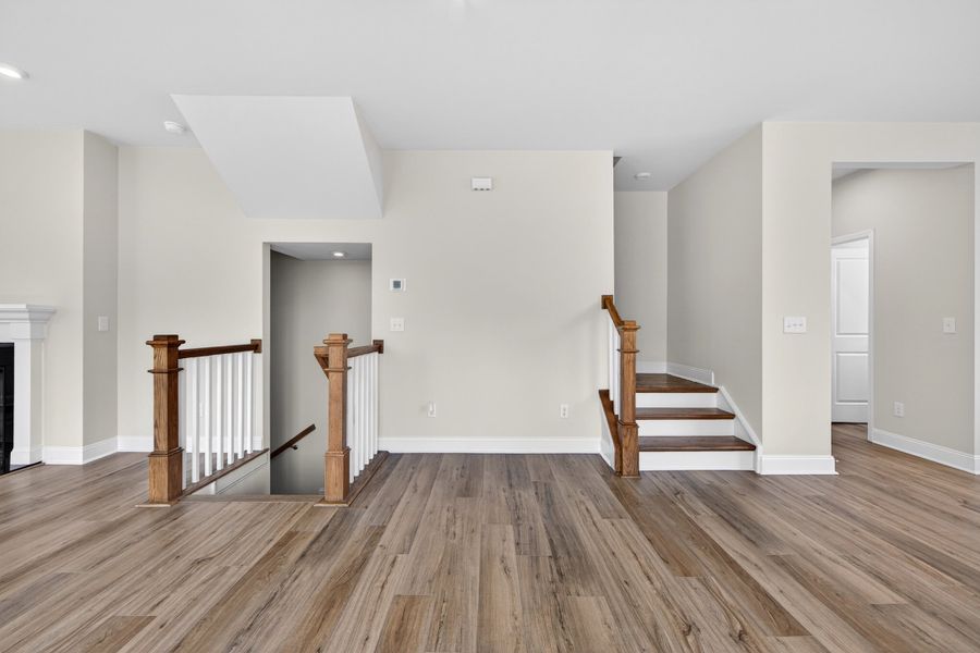 Spacious, unfurnished interior of a new home in Archer Row, Charlotte (Image 36). Spacious, unfurnished interior of a new home in Archer Row, Charlotte (Image 36).