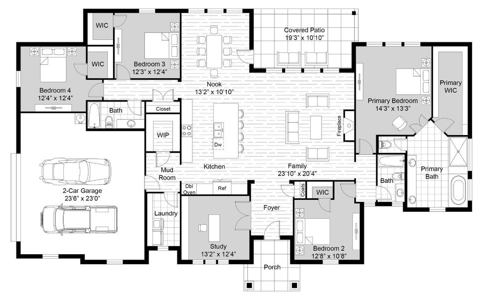 729 County Road 3355 Floor Plan 729 County Road 3355 Floor Plan