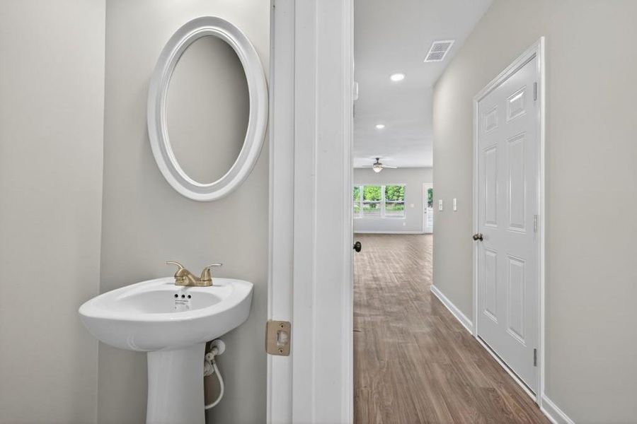 Furnished interior view inside a new home in The Reserve at Clocktower, Douglasville (Image 6).