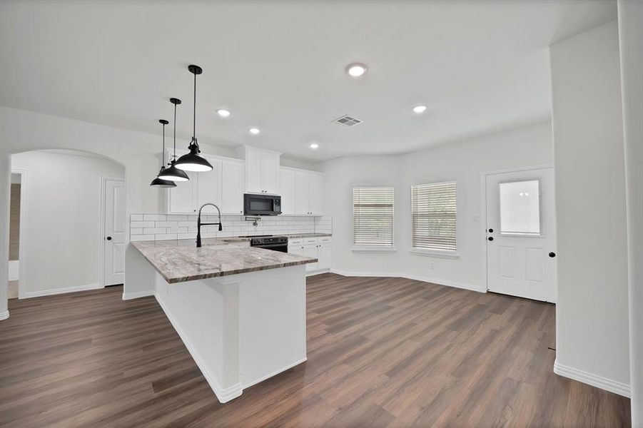 Furnished interior view inside a new home in , Poolville (Image 5).