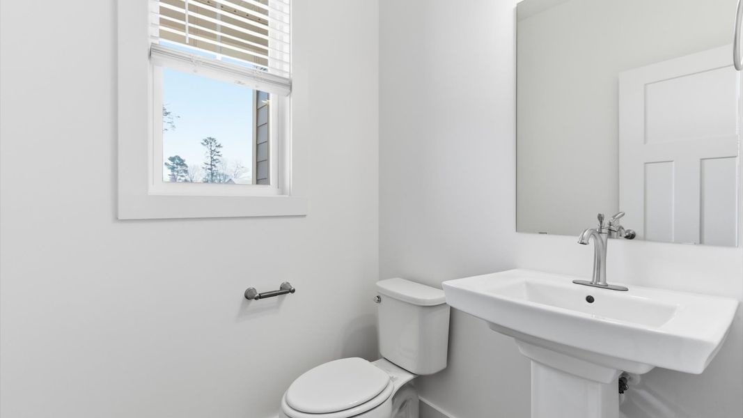 Furnished interior view inside a new home in Pelham Crossing Villas, Greenville (Image 7).