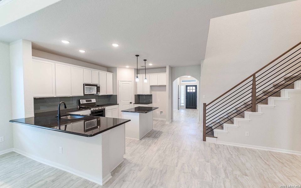 Furnished interior view inside a new home in , San Antonio (Image 6).