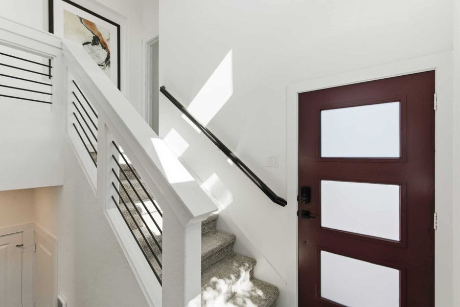 Furnished interior view inside a new home in Rose Hill, San Antonio (Image 9).