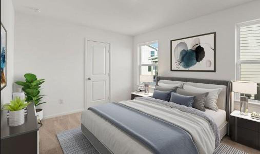 MODEL HOME images may NOT be consistent with the finished product.
