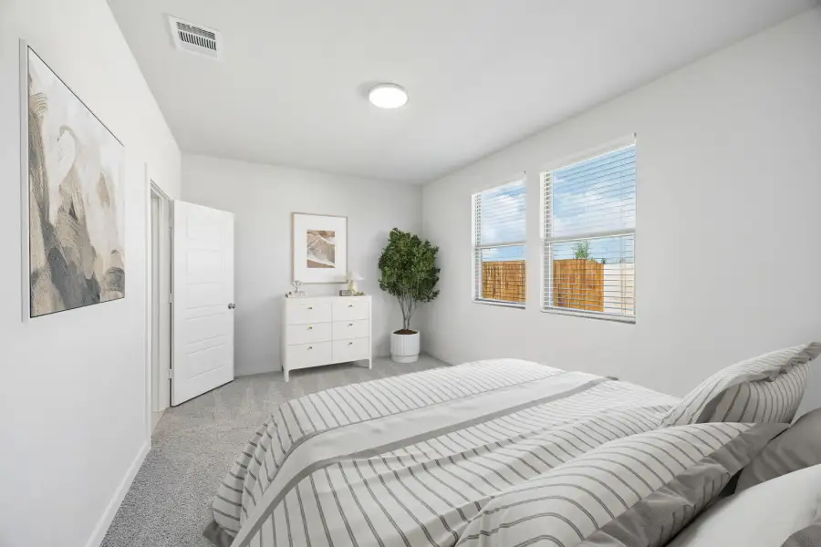 Primary Bedroom in the Birch home plan by Trophy Signature Homes – REPRESENTATIVE PHOTO Primary Bedroom in the Birch home plan by Trophy Signature Homes – REPRESENTATIVE PHOTO