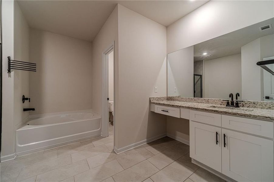 Furnished interior view inside a new home in , Dacula (Image 13).