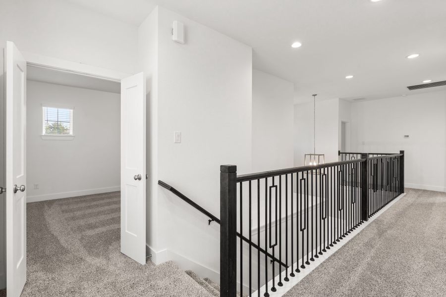 Spacious, unfurnished interior of a new home in The Highlands, Porter (Image 35).