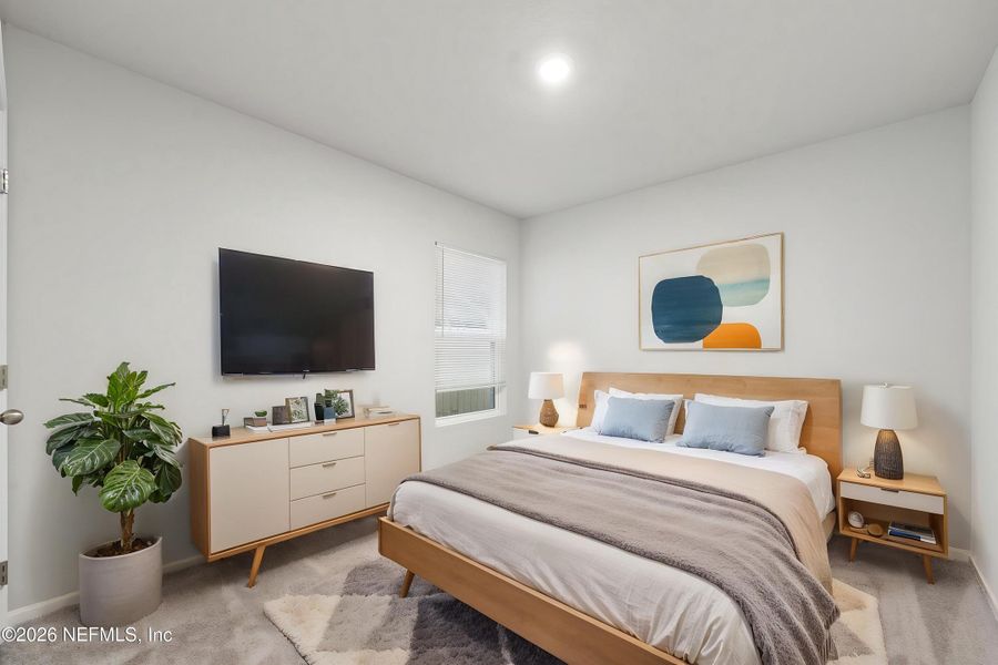 Furnished interior view inside a new home in , Jacksonville (Image 15).
